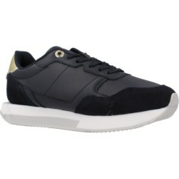 828_142697_DW6_5 Γυναικείο Παπούτσι Μπλε Tommy Hilfiger Global Stripes Lifestyle Runner FW0FW07584 - Image 4