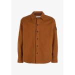 Ανδρικό Πουκάμισο CALVIN CLEIN J30J323971 PREMIUM OVERSHIRT Καφέ