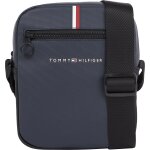 Ανδρική Τσάντα TOMMY JEANS AM0AM11544 ESSENTIAL PIQUE MINI REPORTER Μπλε - Image 4