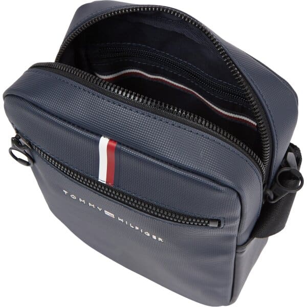 Ανδρική Τσάντα TOMMY JEANS AM0AM11544 ESSENTIAL PIQUE MINI REPORTER Μπλε - Image 5