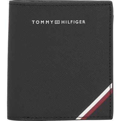 Ανδρικό Πορτοφόλι  TOMMY JEANS AM0AM11587 CENTRAL TRIFOLD Μαύρο