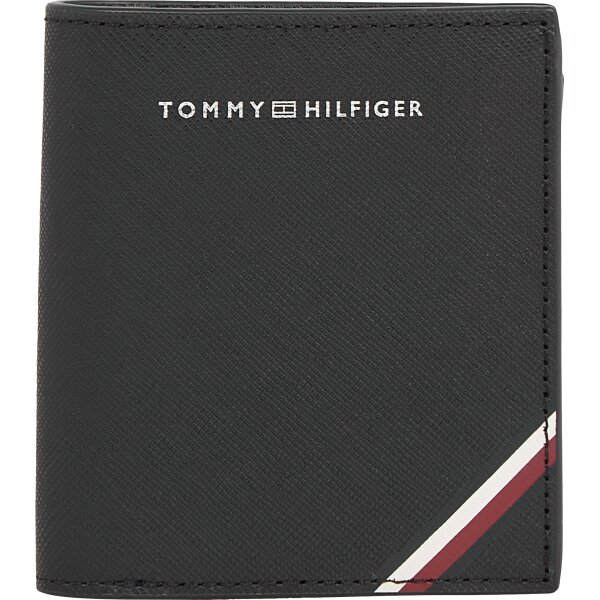 AM0AM11587BDS_F Ανδρικό Πορτοφόλι TOMMY JEANS AM0AM11587 CENTRAL TRIFOLD Μαύρο - Image 1