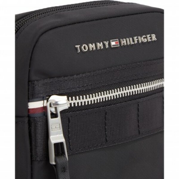 Ανδρική Τσάντα TOMMY JEANS AM0AM12001 ELEVATED NYLON MICRO REPORTER Μαύρο - Image 2