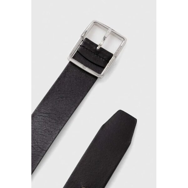 Ανδρική Ζώνη TOMMY JEANS AM0AM11470 NEW BUCKLE BELT 4.0 Μαύρο - Image 3