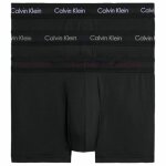 Ανδρικά εσώρουχα CALVIN KLEIN U2664G 3PK LOW RISE TRUNK Μαύρο