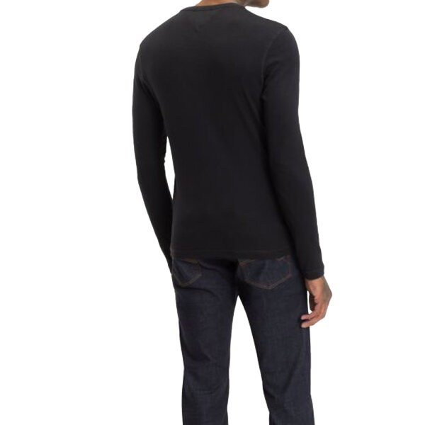 DM0DM04409-078_MO-TP-B1-1000x1000 Ανδρική Μπλούζα Μακρυμάνικο TOMMY JEANS DM0DM04409 Μαύρο - Image 2