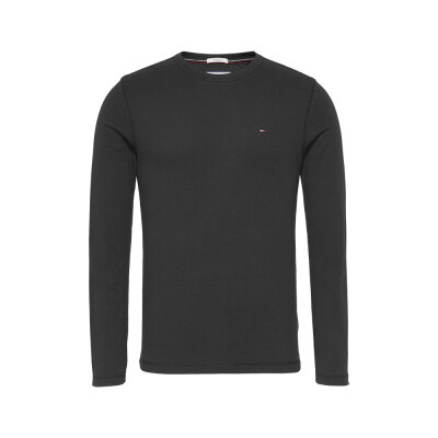 Ανδρική Μπλούζα Μακρυμάνικο TOMMY JEANS DM0DM04409 Μαύρο