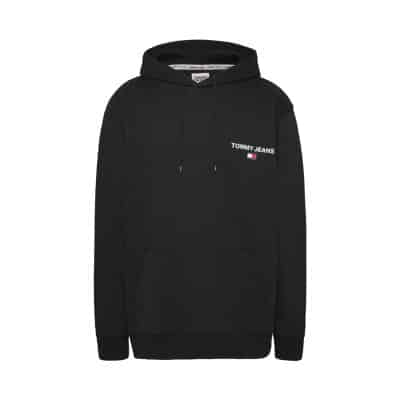 Ανδρική Φούτερ TOMMY JEANS PLUS SIZE DM0DM17936 GRAPHIC HOOD Μαύρο
