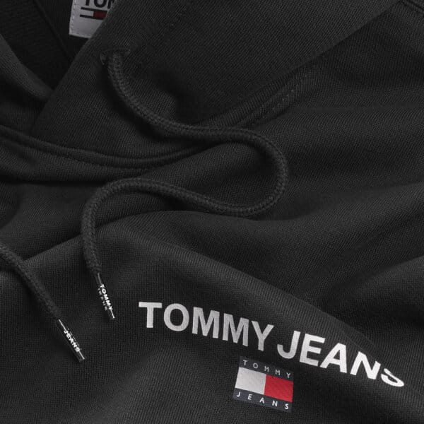 Ανδρική Φούτερ TOMMY JEANS PLUS SIZE DM0DM17936 GRAPHIC HOOD Μαύρο - Image 3