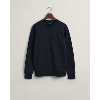 Ανδρική Φούτερ GANT REG TONAL SHIELD 2036017 Μπλε