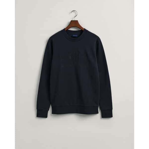 Ανδρική Φούτερ GANT REG TONAL SHIELD 2036017 Μπλε - Image 1