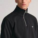 Ανδρική Φούτερ GANT REG SHIELD HALF ZIP 2008005-005 Μαύρο - Image 3