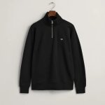Ανδρική Φούτερ GANT REG SHIELD HALF ZIP 2008005-005 Μαύρο - Image 5