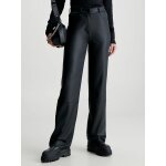 Γυναικείο Παντελόνι Calvin Klein Black Milano Jersey Straight Trousers