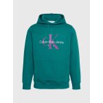 Ανδρική Φούτερ CALVIN KLEIN J30J320805 SEASONAL MONOLOGO Πράσινο