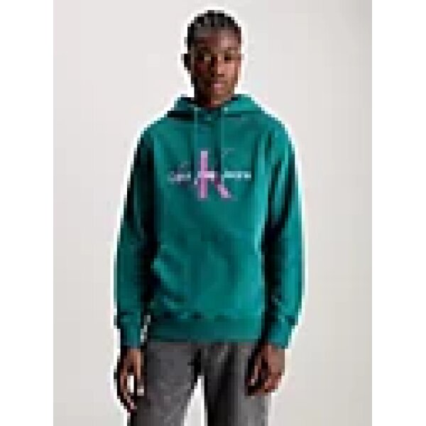 J30J320805_CA4_main Ανδρική Φούτερ CALVIN KLEIN J30J320805 SEASONAL MONOLOGO Πράσινο - Image 2