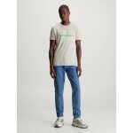 Ανδρική Μπλούζα CALVIN KLEIN J30J320806 SEASONAL MONOLOGO Mπεζ