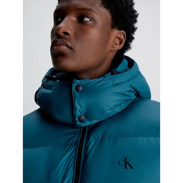 Ανδρικό Μπουφάν CALVIN KLEIN J30J323468 ESSENTIALS DOWN JACKET Πράσινο - Image 1