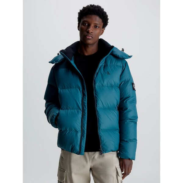 Ανδρικό Μπουφάν CALVIN KLEIN J30J323468 ESSENTIALS DOWN JACKET Πράσινο - Image 2