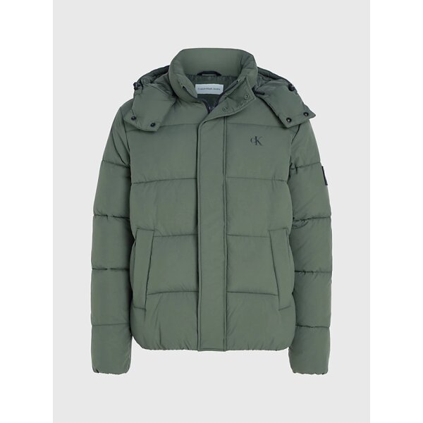 Ανδρικό Μπουφάν CALVIN KLEIN J30J323708 ESSENTIALS NON JACKET Λαδί - Image 1