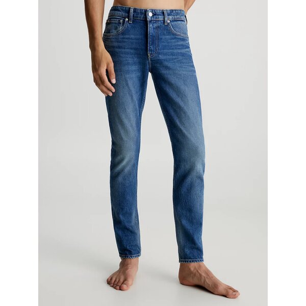 Ανδρικό Παντελόνι Τζιν CALVIN KLEIN J30J323850 SLIM TAPER Μπλε - Image 5
