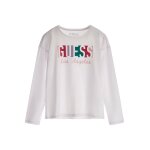 Παιδική Μπλούζα Για Κορίτσι Λευκή GUESS J3YI01K6YW4-G011