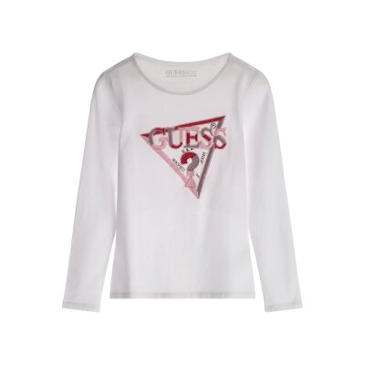 Παιδική Μπλούζα Για Κορίτσι GUESS Λευκή J3YI50K6YW4-G011