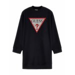 Παιδικό Φόρεμα Φούτερ Μαύρο GUESS J3YK20KA6R3-JBLK
