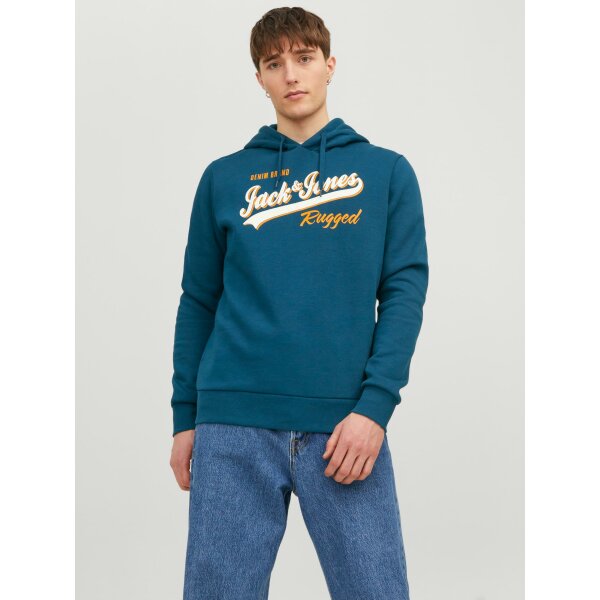 JACK&JONES_All-year_4232985_12233597 (1) Ανδρική Φούτερ JACK & JONES 12233597 Πετρόλ - Image 2