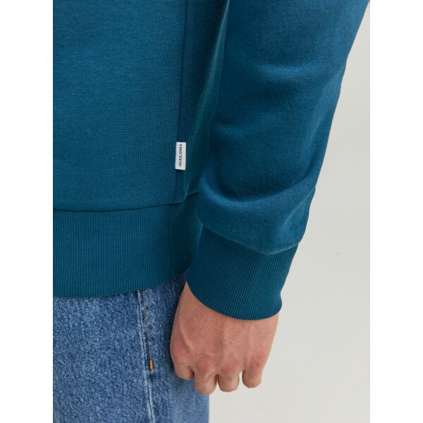 JACK&JONES_All-year_4232985_12233597 (4) Ανδρική Φούτερ JACK & JONES 12233597 Πετρόλ - Image 5