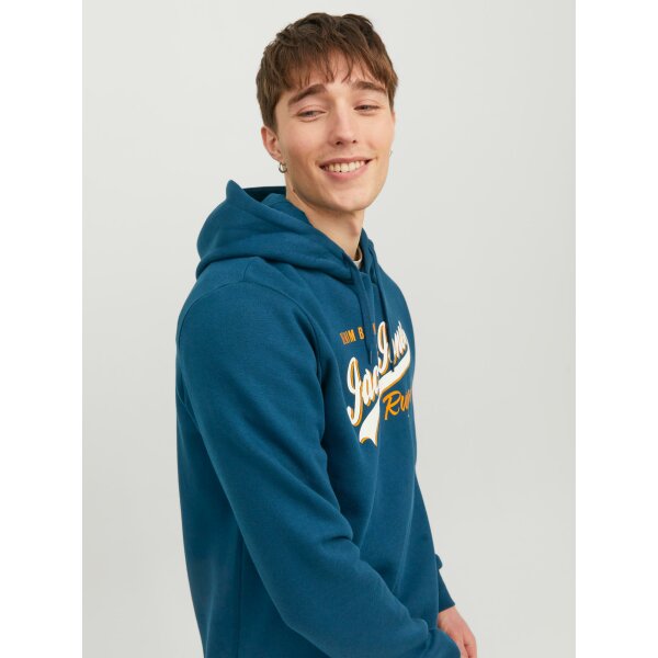 JACK&JONES_All-year_4232985_12233597 (6) Ανδρική Φούτερ JACK & JONES 12233597 Πετρόλ - Image 7