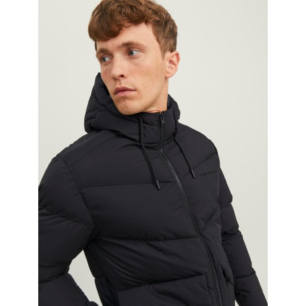 JACK&JONES_All-year_4270484_12238849 (2) Ανδρικό Μπουφάν Puffer JACK & JONES 12238849 Μαύρο - Image 3