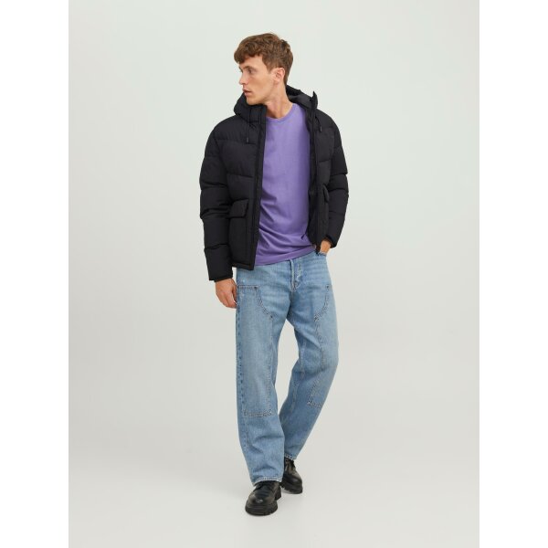 JACK&JONES_All-year_4270484_12238849 (5) Ανδρικό Μπουφάν Puffer JACK & JONES 12238849 Μαύρο - Image 6