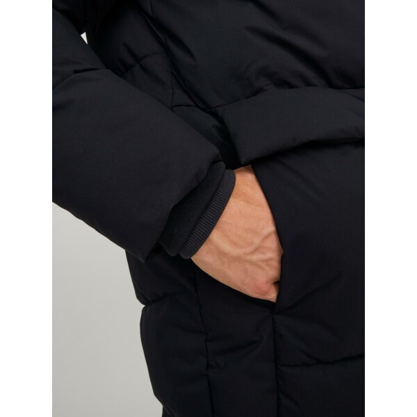 Ανδρικό Μπουφάν PARKA PUFFER JACK & JONES 12238852 Μαύρο - Image 3