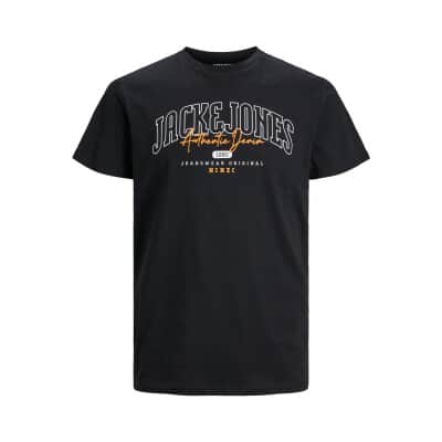 Ανδρική Μπλούζα JACK & JONES 12235208 Μαύρο