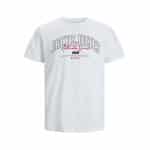 Ανδρική Μπλούζα JACK & JONES 12235208 Λευκό