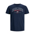 Ανδρική Μπλούζα JACK & JONES 12235208 Μπλε