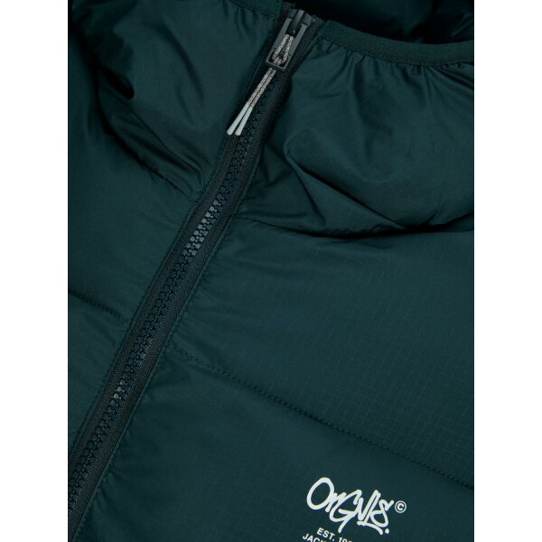 JACK&JONES_Autumnwinter_4272869_12238878 (1) Ανδρικό Μπουφάν Puffer JACK & JONES 12238878 Πράσινο - Image 2