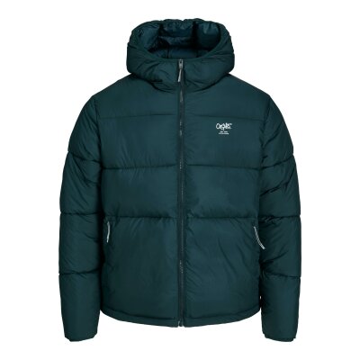 Ανδρικό Μπουφάν Puffer JACK & JONES 12238878 Πράσινο