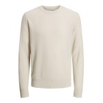 Ανδρικό Πλεκτό JACK & JONES 12239306 Εκρού