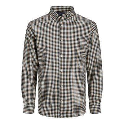 Ανδρικό Πουκάμισο JACK & JONES 12241947 Μπλε Καφέ