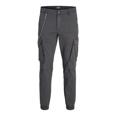 Ανδρικό Παντελόνι CARGO JACK & JONES 12231346 Γκρί