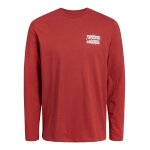 Ανδρική Μπλούζα JACK & JONES 12245758 Κόκκινο