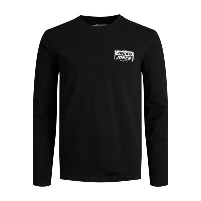 Ανδρική Μπλούζα JACK & JONES 12245758 Μαύρο