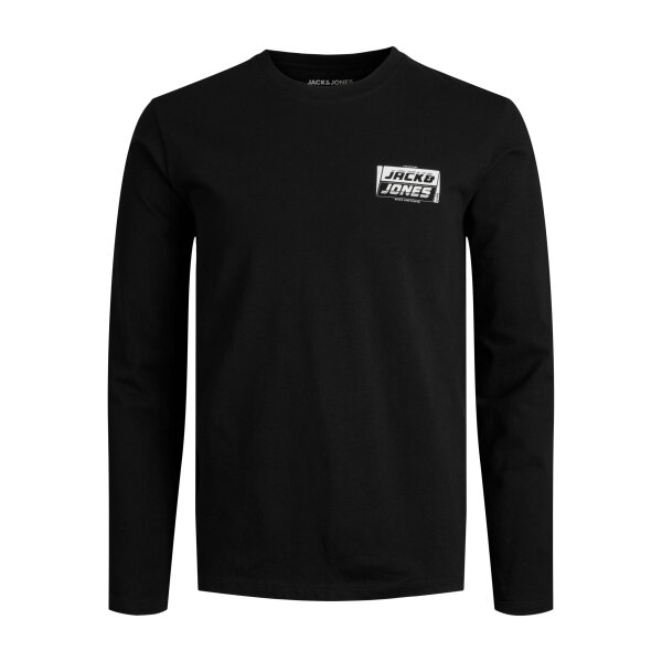 JACK&JONES_Autumnwinter_4341371_12245758 Ανδρική Μπλούζα  JACK & JONES 12245758 Μαύρο - Image 1
