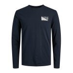 Ανδρική Μπλούζα JACK & JONES 12245758 Μπλέ