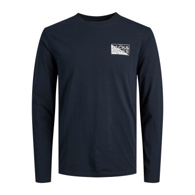 Ανδρική Μπλούζα JACK & JONES 12245758 Μπλέ