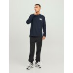 Ανδρική Μπλούζα JACK & JONES 12245758 Μπλέ - Image 6