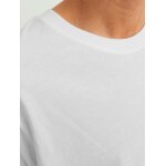 Ανδρική Μπλούζα JACK & JONES 12245758 Λευκό - Image 5