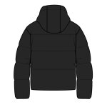 Ανδρικό Μπουφάν PUFFER JACK & JONES 12246238 Μαύρο - Image 2